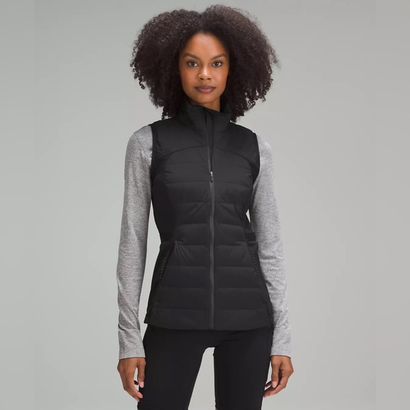 lululemon athletica Jackets & Blazers - Lululemon Down for It All Vest women size 0 and 6 color black